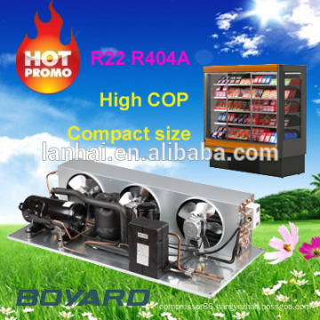 refrigeration parts r22 r404a lbp air cooled condening unit mini refrigeration unit for truck and trailer